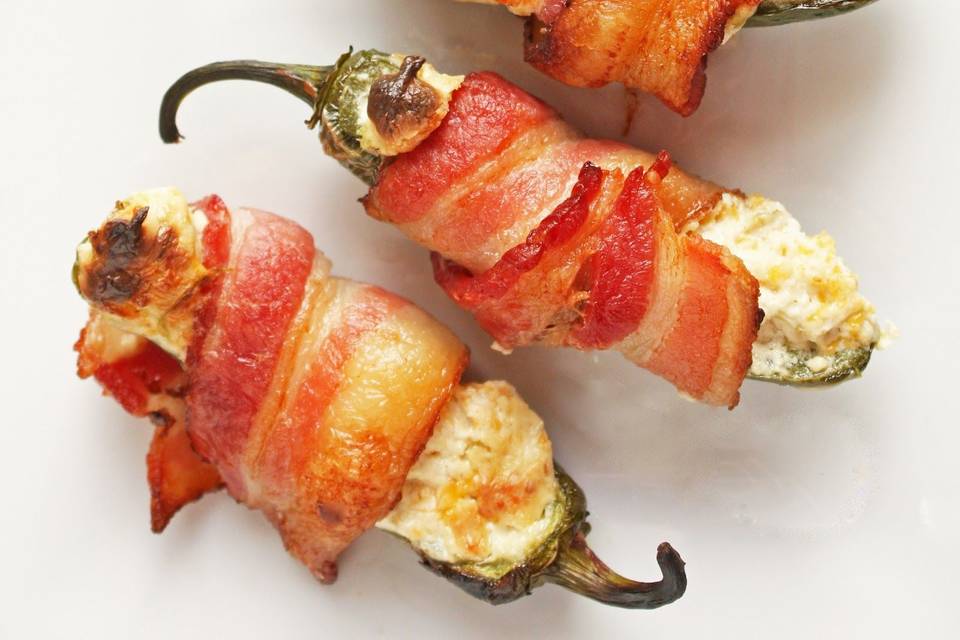 Bacon wrapped jalapeno