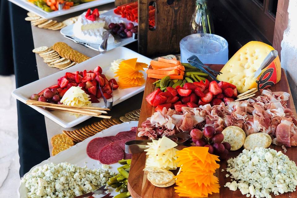 Charcuterie table