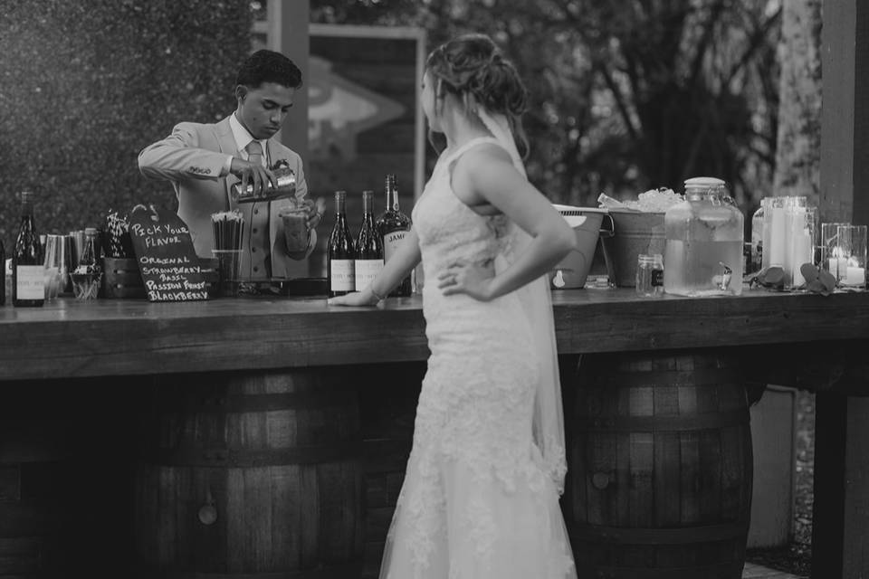 Couple at Bar