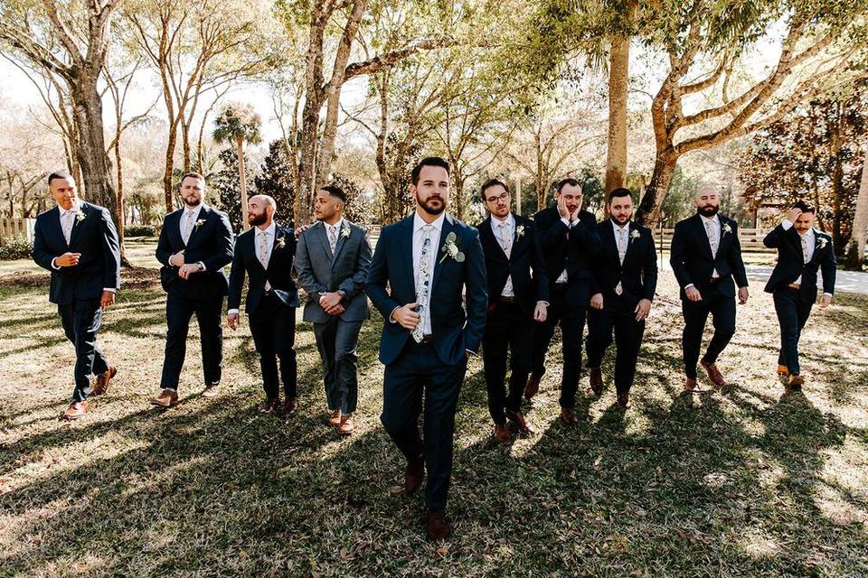 Groom and Groomsmen