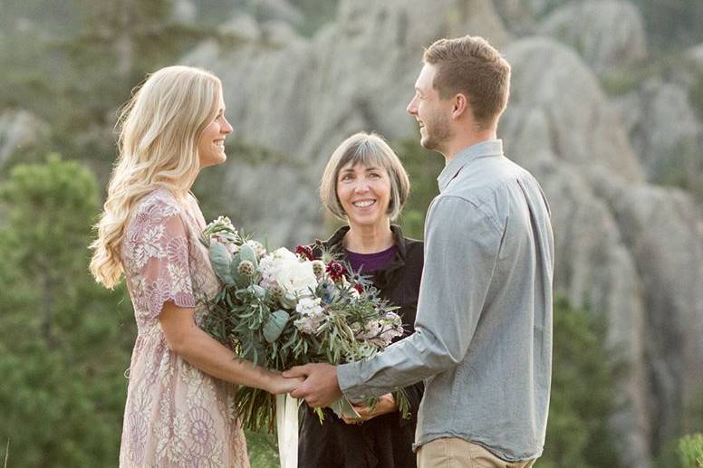 Sunrise elopement