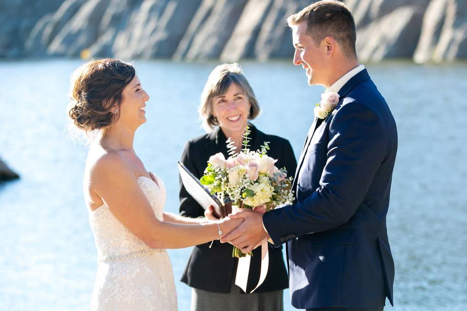 Sylvan Lake wedding