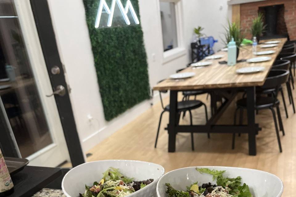 Salads count as well