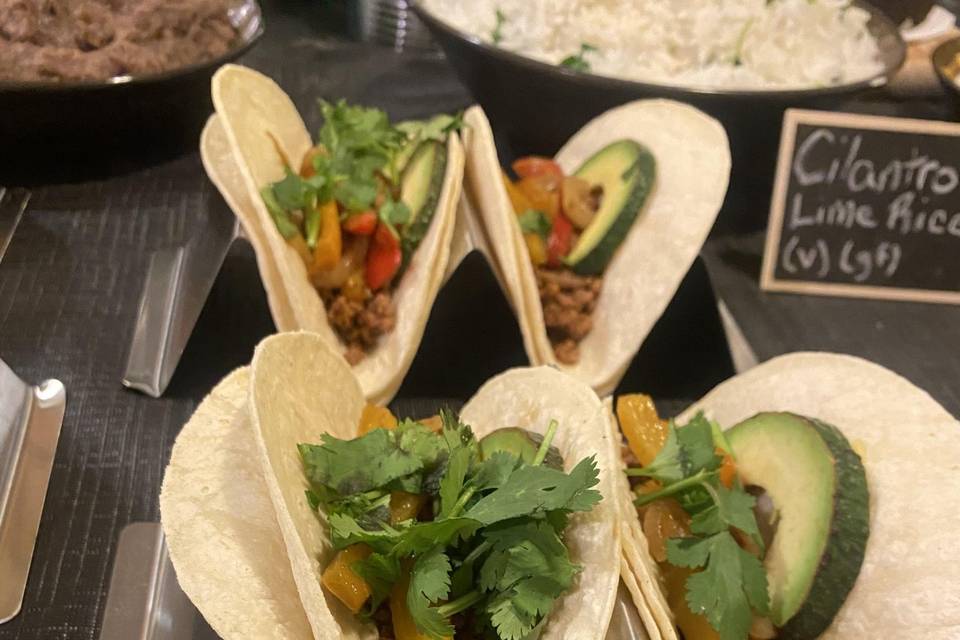 Custom Taco Bars