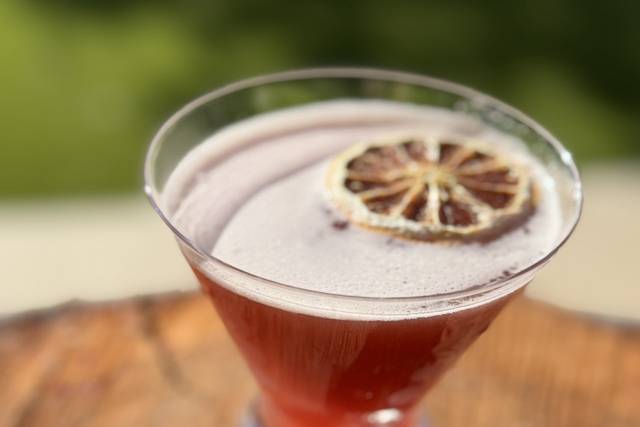 Pomegranate martini