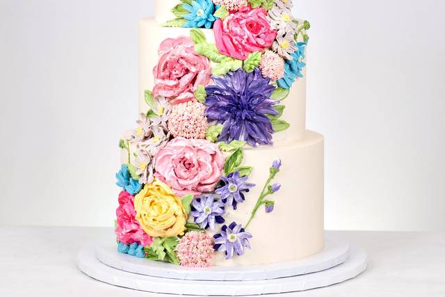 Blue Lace Cakes