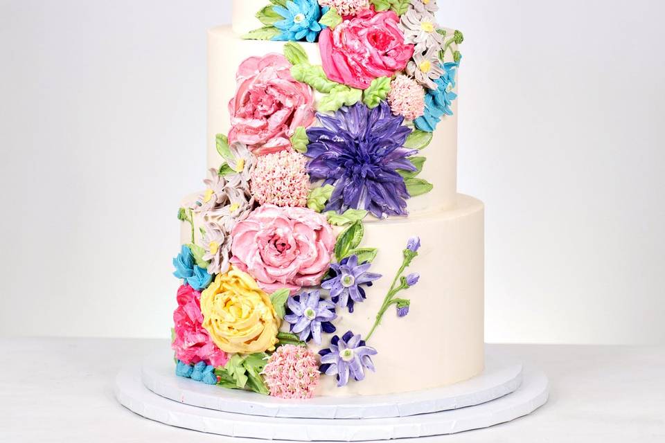 Blue Lace Cakes