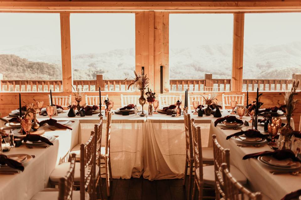 Fall Wedding Head Table