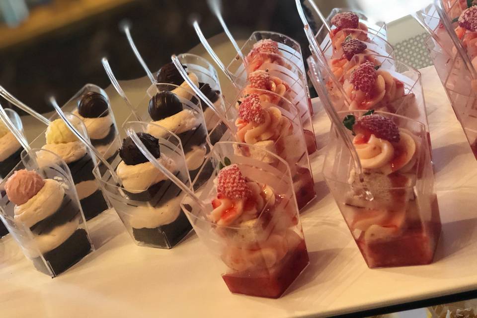 Mini desserts