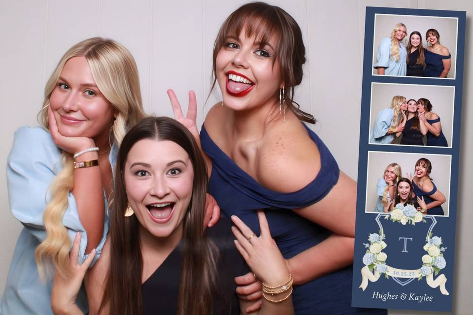 Guests love the booth as well!