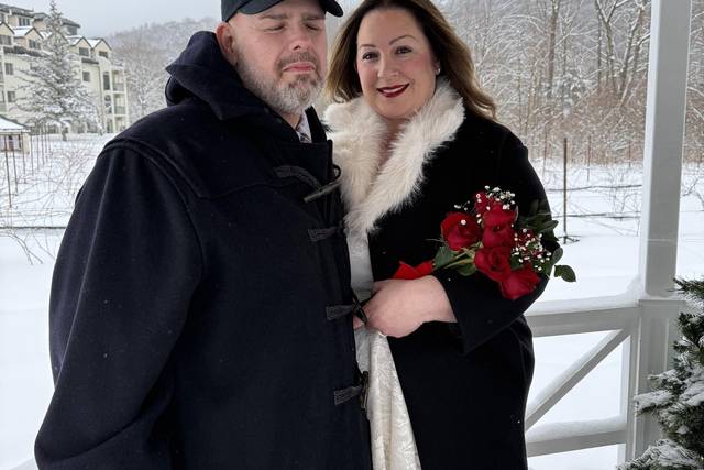 Harry & Lisa winter wedding