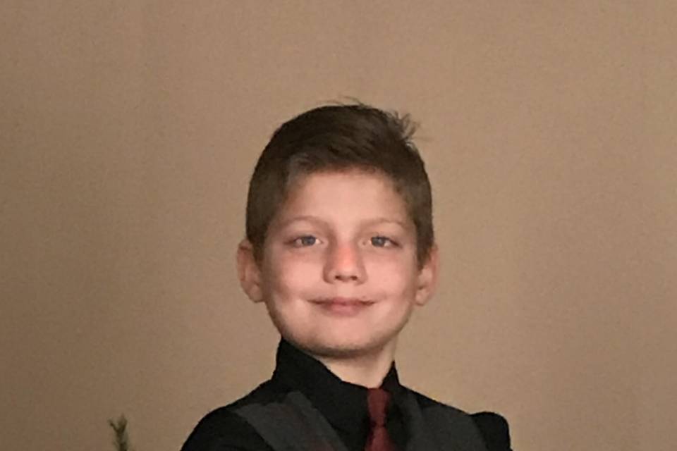 Proud Ring bearer