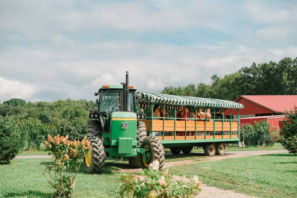 Tractor ride included