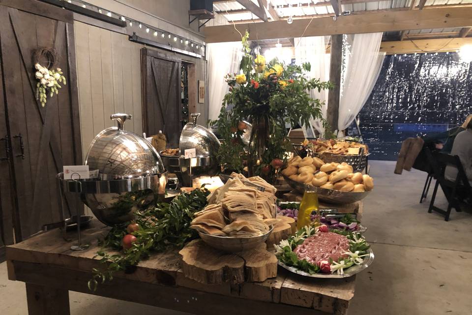 Buffet Table