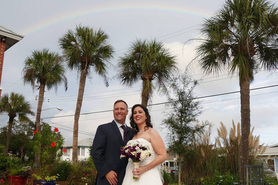 Bride and groom