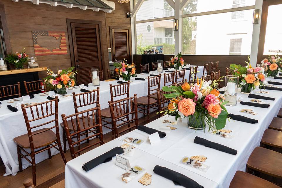 Indoor Venue Set up