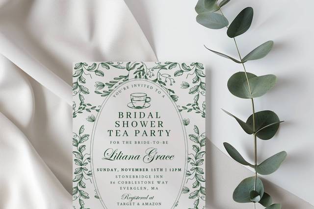 Tea party bridal shower