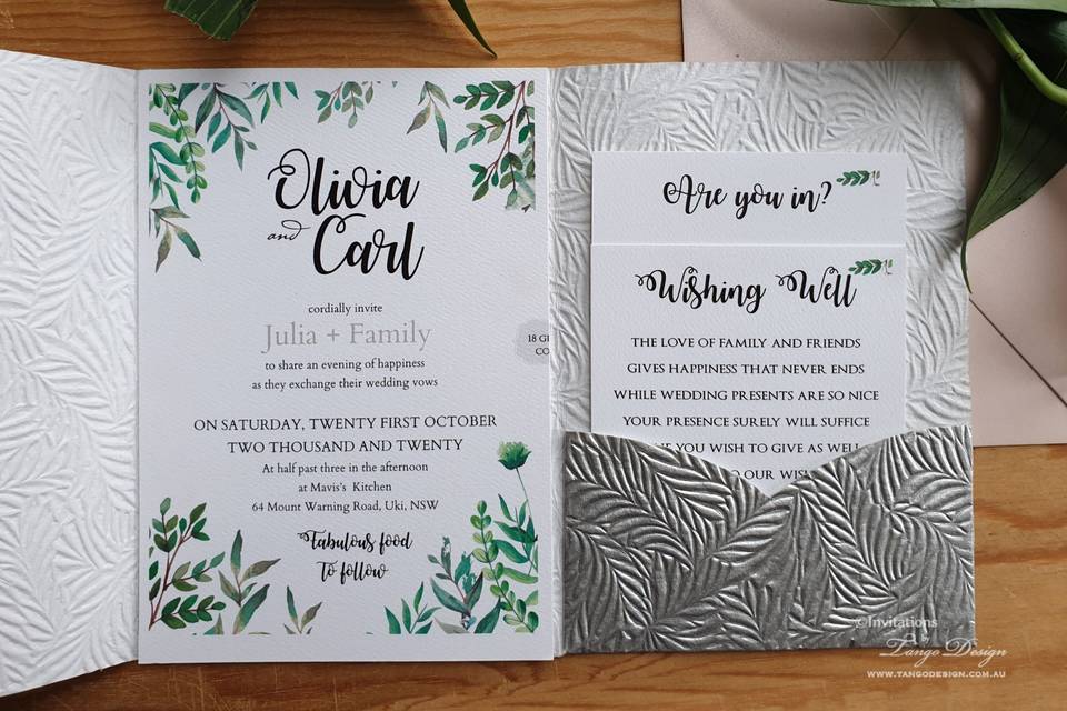 Invitations by Tango Design