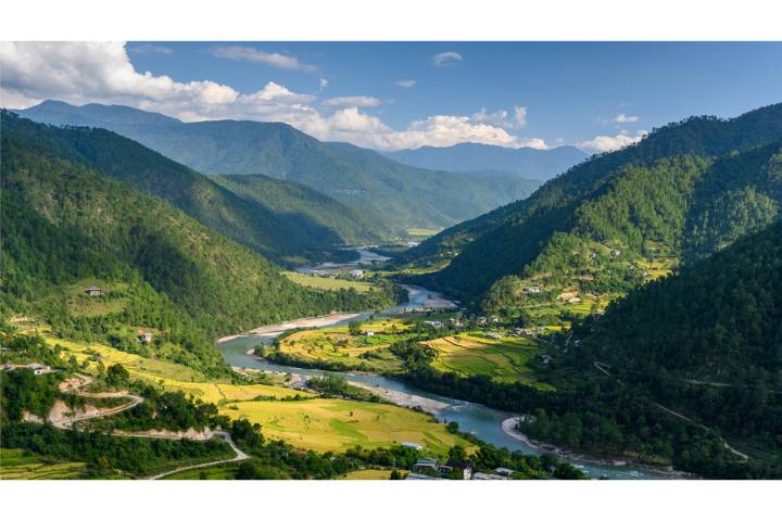 Punakha Valley, Bhutan