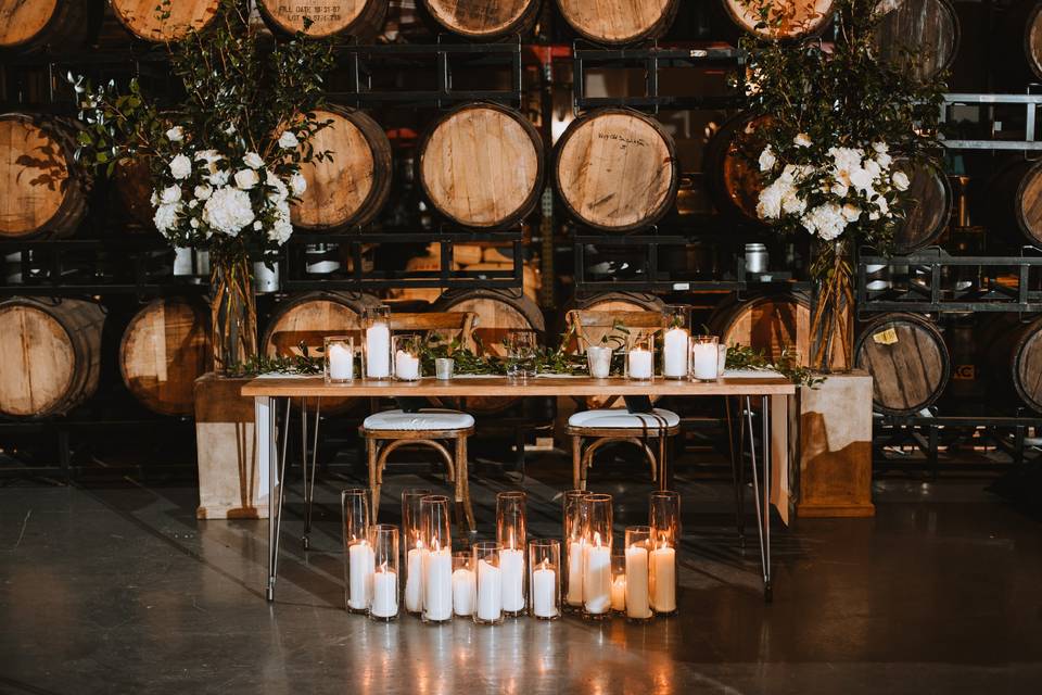 The Brewery | Sweetheart Table