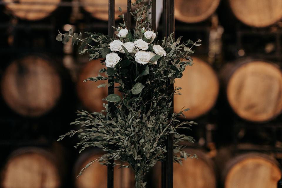 The Brewery | Ceremony Flowers