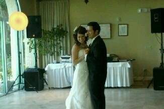 First dance of the newlyweds