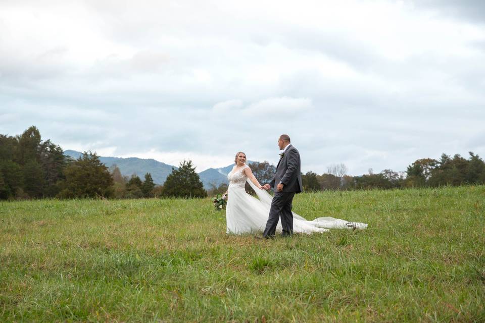 Bride and groom