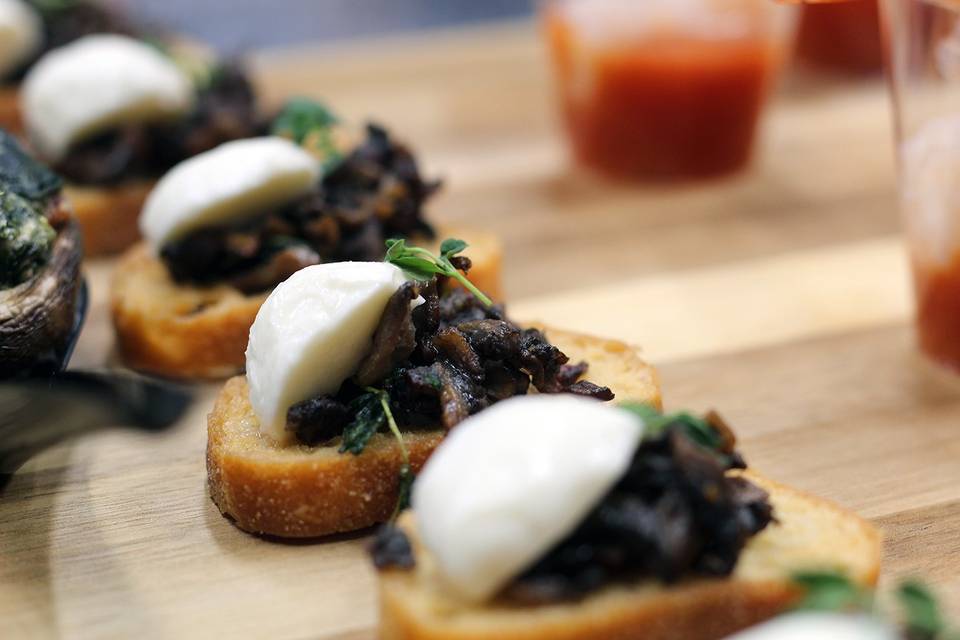 Mushroom Crostini