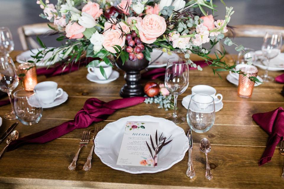 Wedding Place Setting