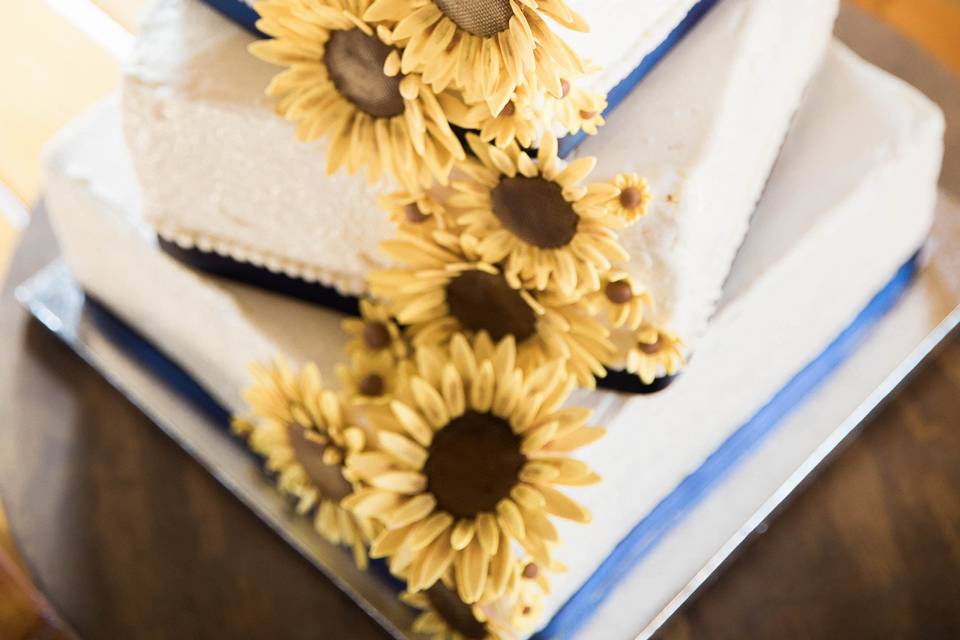 Sunflower cake