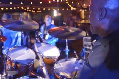 Drummer doing his thang