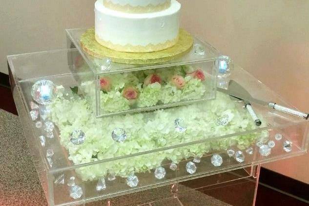multiple layered cake