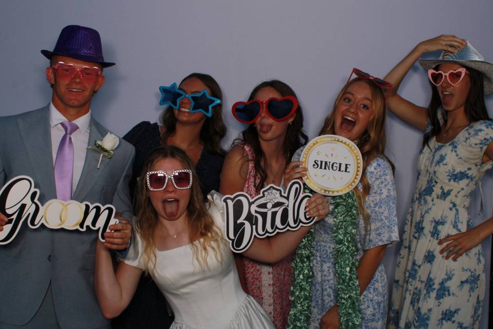 Party in the photo booth