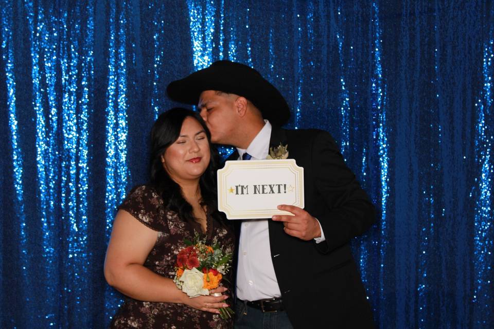 Caught the bouquet!