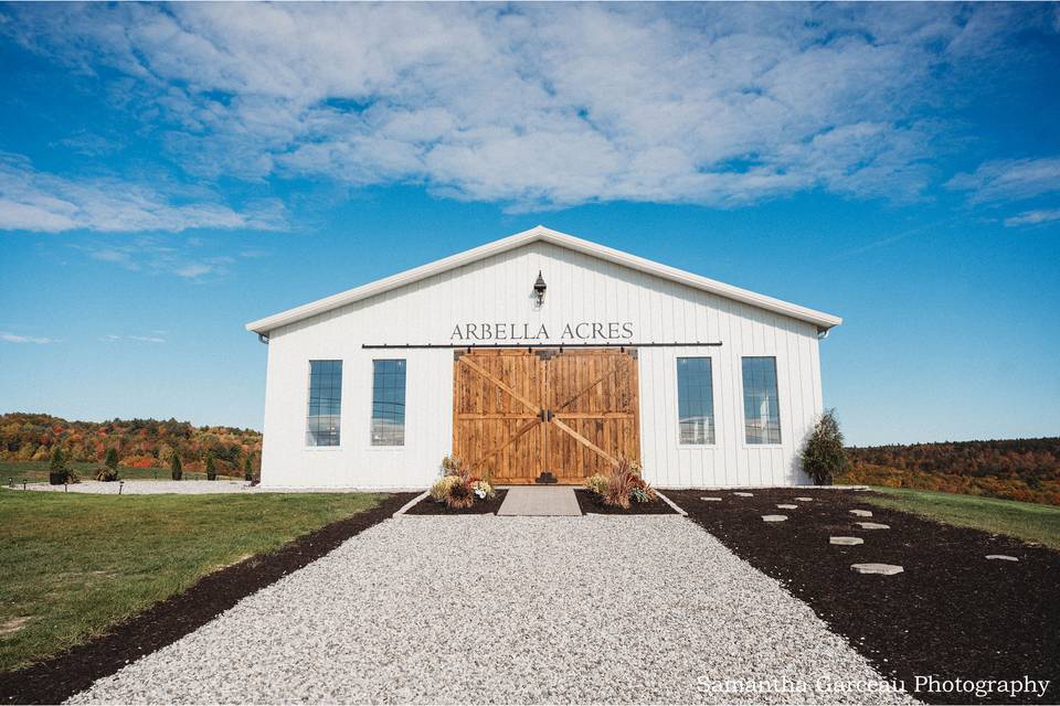 Maine Wedding Barn