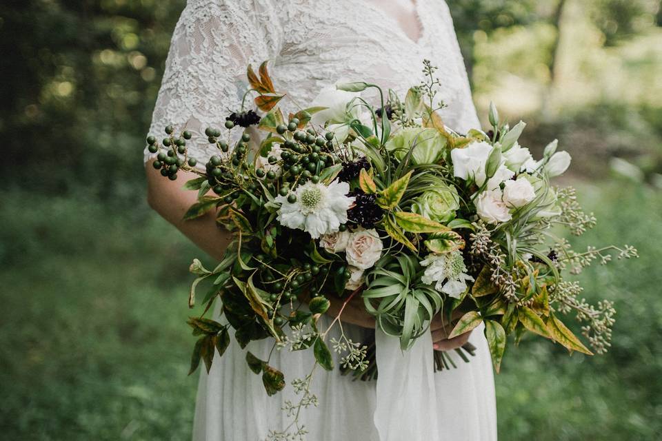 Leafy bouquet