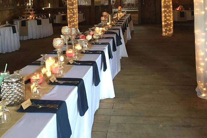 Long table setup