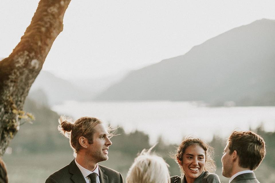 The Griffin House on the Columbia River Gorge