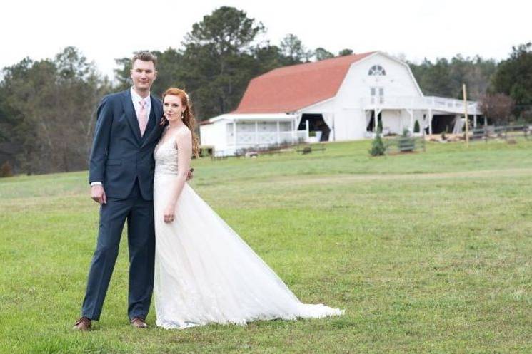 Newlywed couple