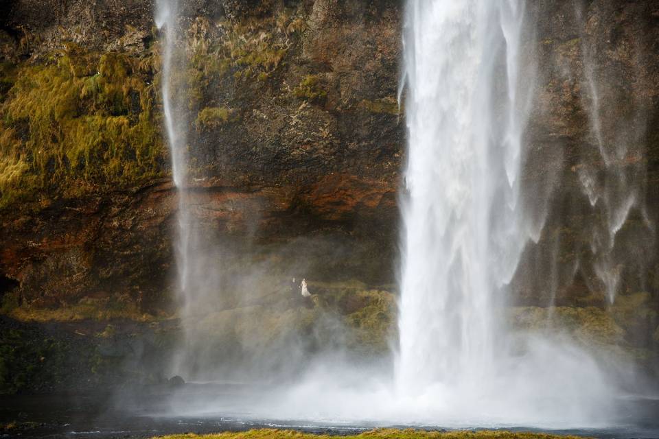 Iceland Waterfall Elopement