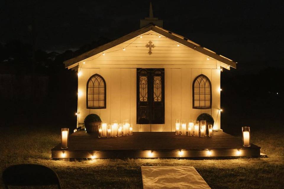 Wedding Venue Setup