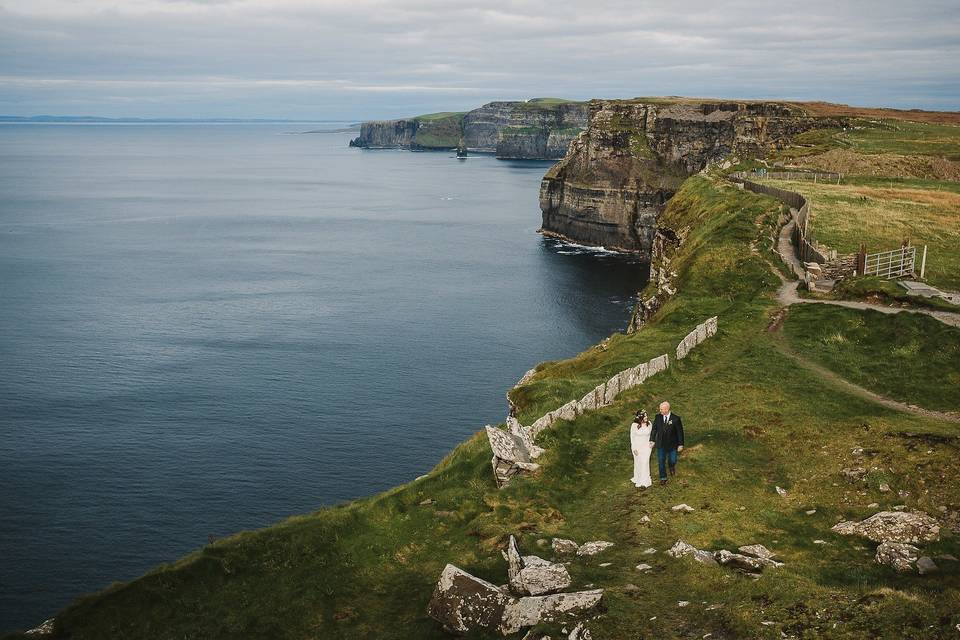 Cliffs of Moher Wedding