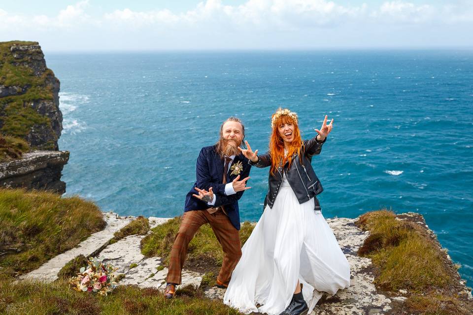 Cliffs of Moher Elopement