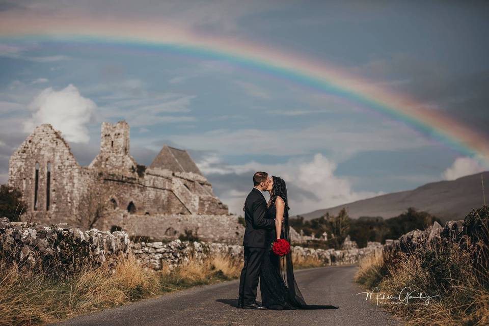 Corcomroe Abbey Rainbow