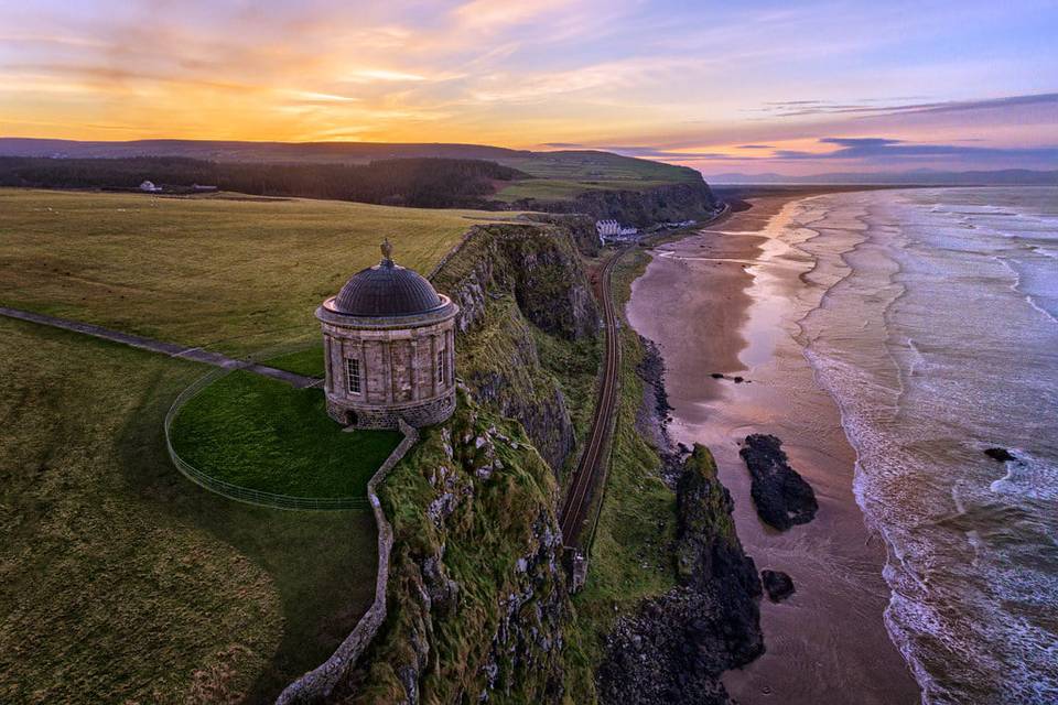 Temple on a Cliff