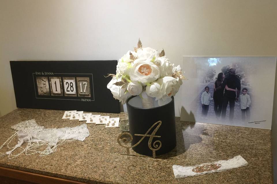 Sample of table decor