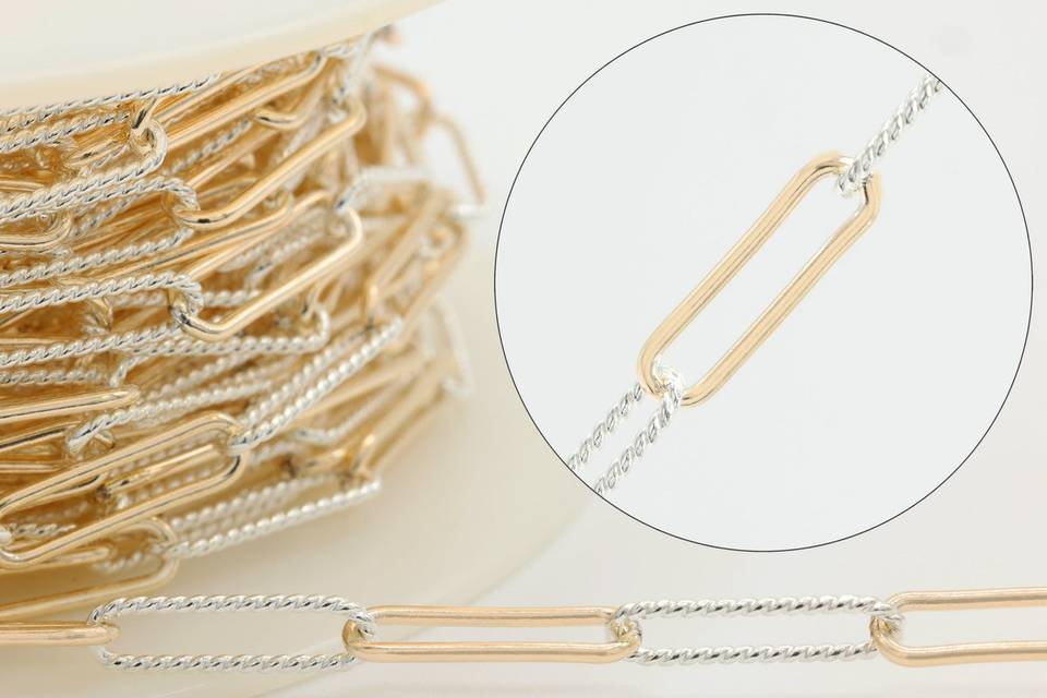 Elongated Cable Chain
