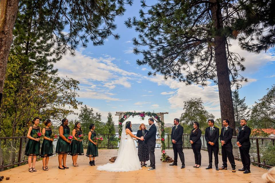 Lake Arrowhead Wedding