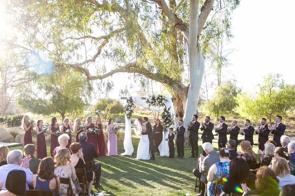 Sunny Temecula wedding