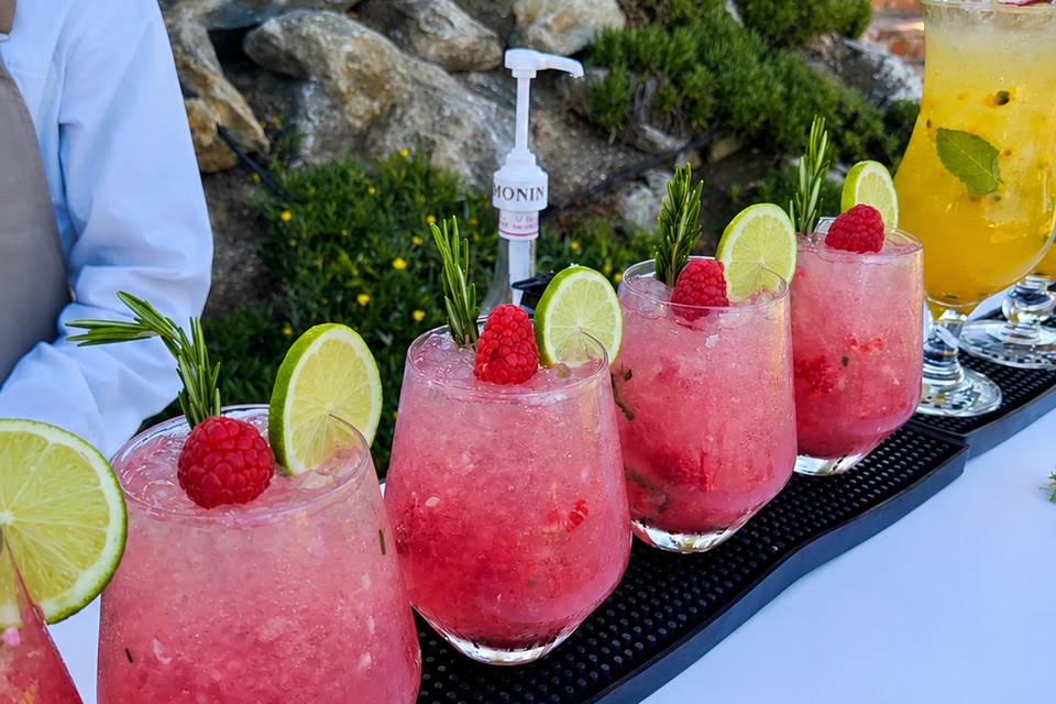 Raspberry spritz